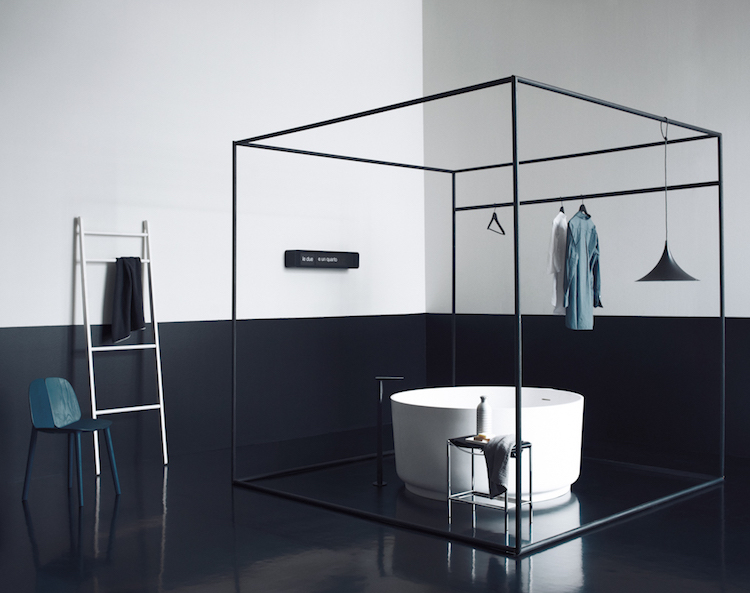 salle-bain-noire-blanche-style-minimaliste