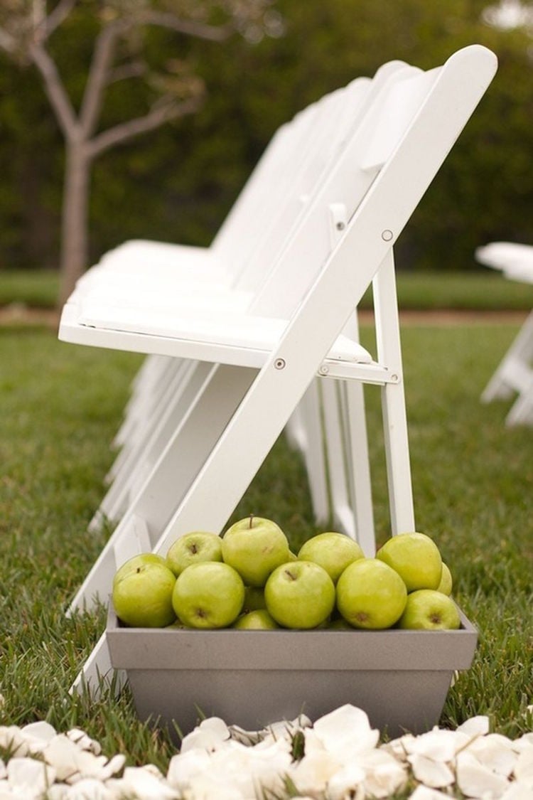DIY-deco-mariage-plein-air-pas-chere-pommes-vertes