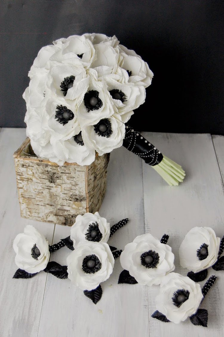 DIY-fleur-papier-bouquet-mariée-anémones