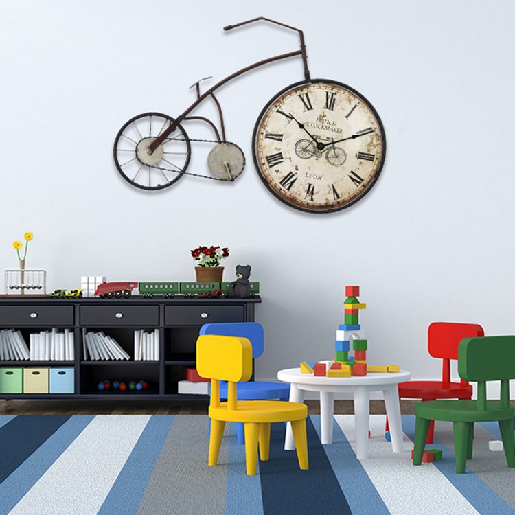 décoration-murale-métal-design-vélo-vintage-chambre