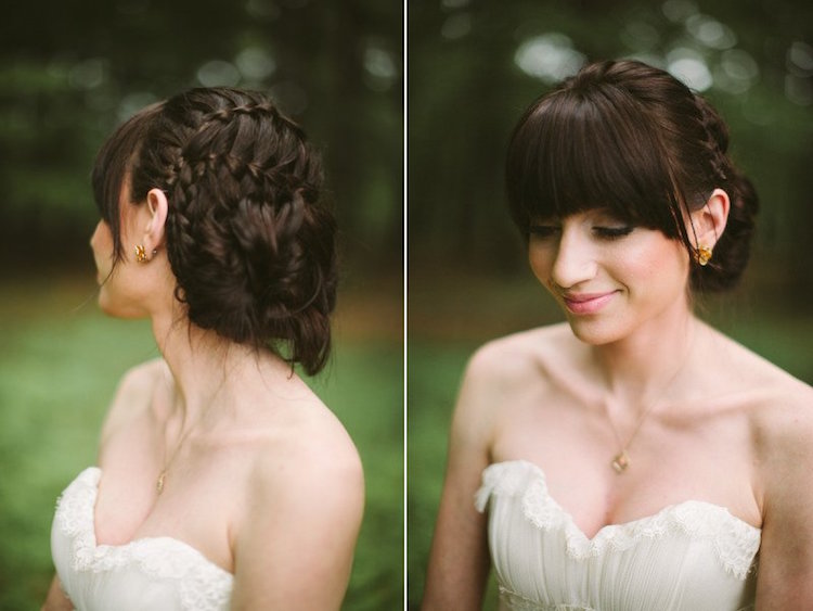 Id e chignon  mariage  la coiffure classique qui tient 