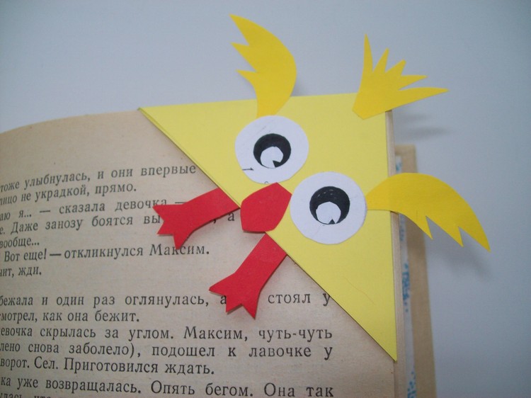 marque-page-diy-monstre-origami-papier