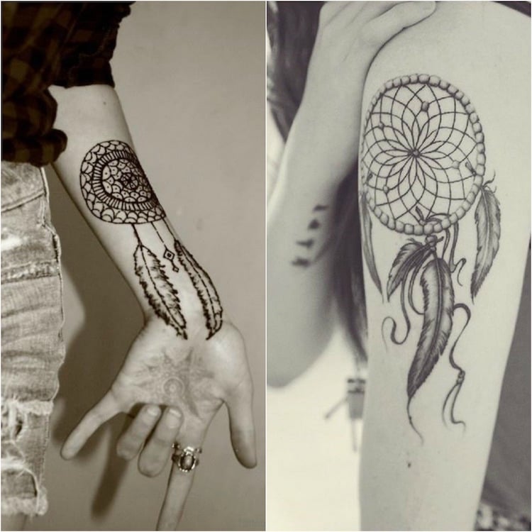 tatouage-attrape-reve-tatouage-henné-tatouage-permanent