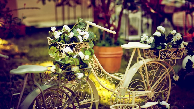 vélo-déco-jardin-fleuri-idées