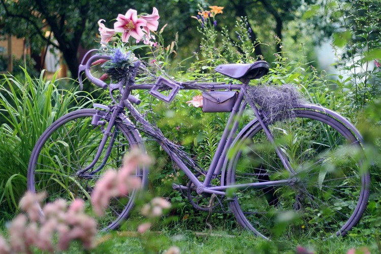 vélo-déco-jardin-rétro-idées-rénovation