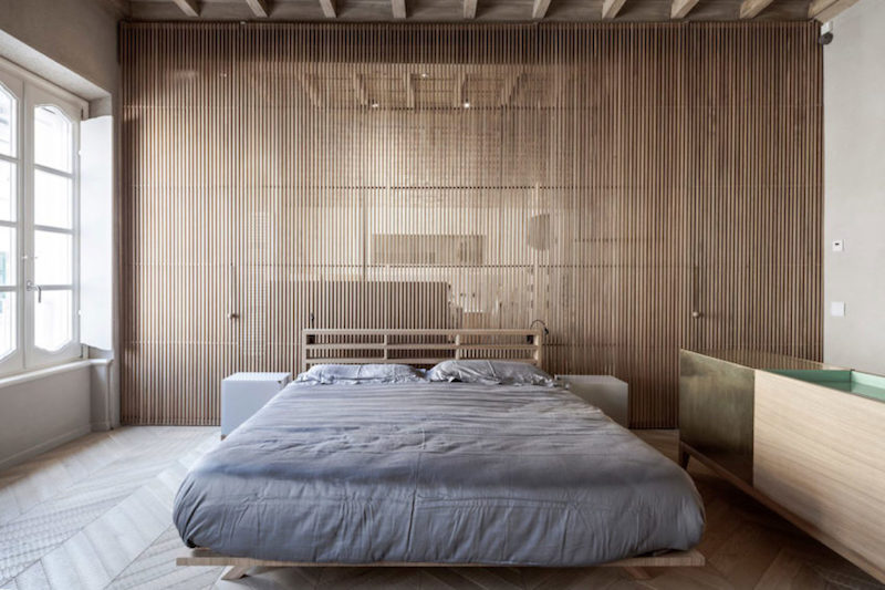 mobilier design contemporain fond-classique-chambre-coucher