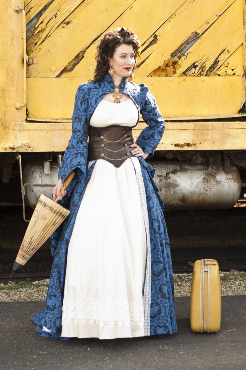 robe-mariée-originale mariage steampunk