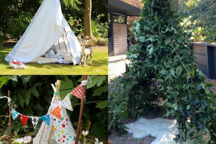 tipi-indien-DIY-cachette-enfants-structure-végétalisée