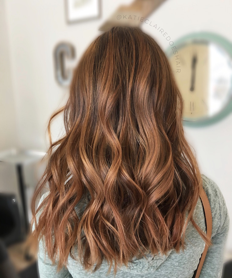  Balayage  caramel  et m ches caramel  sur cheveux bruns et 