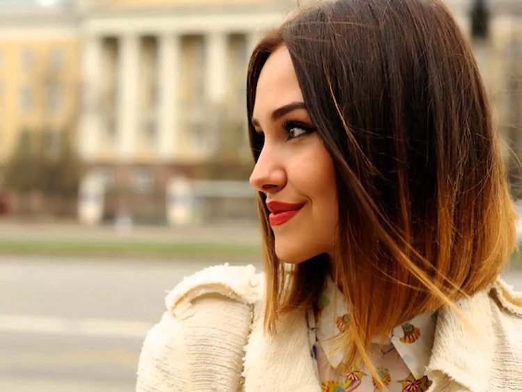 ombré,hair,coupe,carrée,cheveux,bruns Ombré hair \u2013 décryptage de la technique et de ses top versions en 17 idées inspirantes
