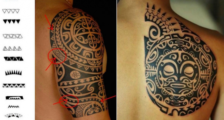 signification-tatouage-maori-dents-requin-tiki