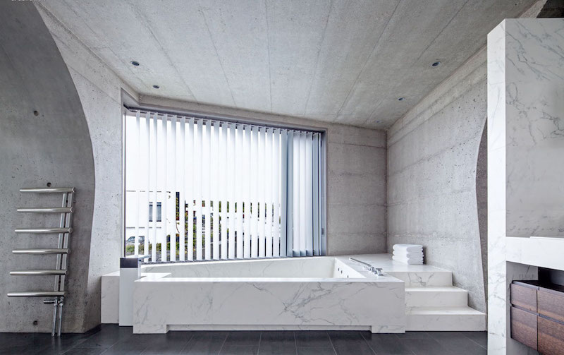 béton ciré ciment-marbre-maison-reykjavik-iceland-eon-architects