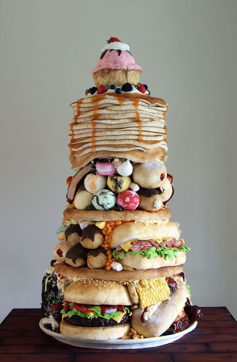 cake-design-idée-décoration-gâteau-gros-mangeur
