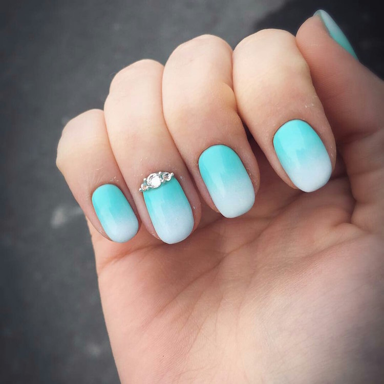 Manucure Ombré 30 Idées Sur Le Nail Art Dégradé