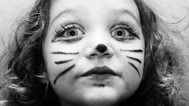 maquillage halloween enfant ccrayons-chat