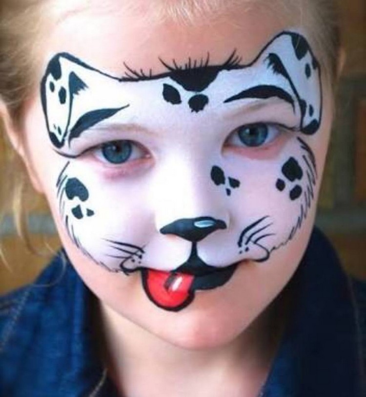 maquillage-halloween-enfant-lion-fille