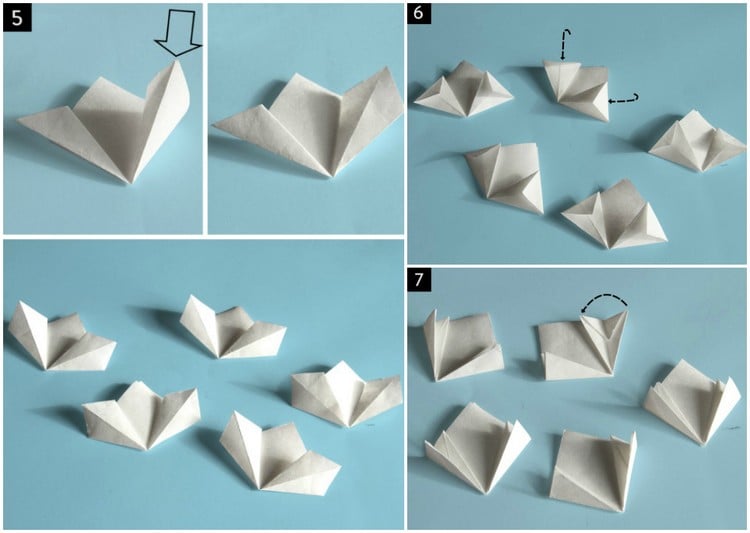 Fleur Origami Facile 7 Idees De Pliage Fleur Original En Pas A Pas