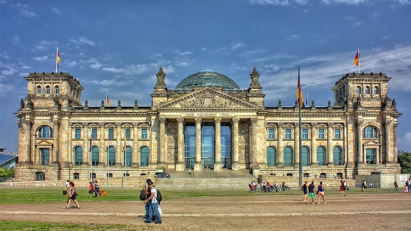 visite guidée Berlin -palais-Reichstag