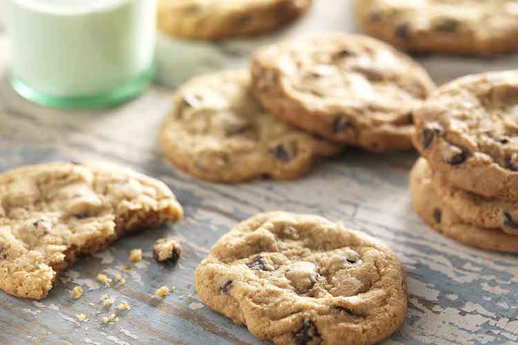 cookies sans gluten pépites-chocolat-recette-facile