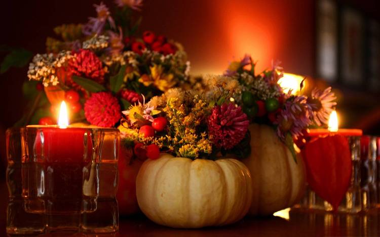 décoration-thème-automne-potirons