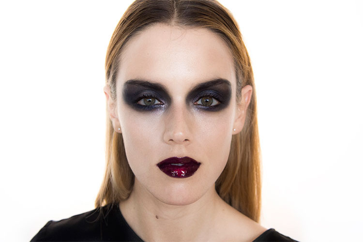 maquillage sorciere Halloween maquillage-glam-élégant