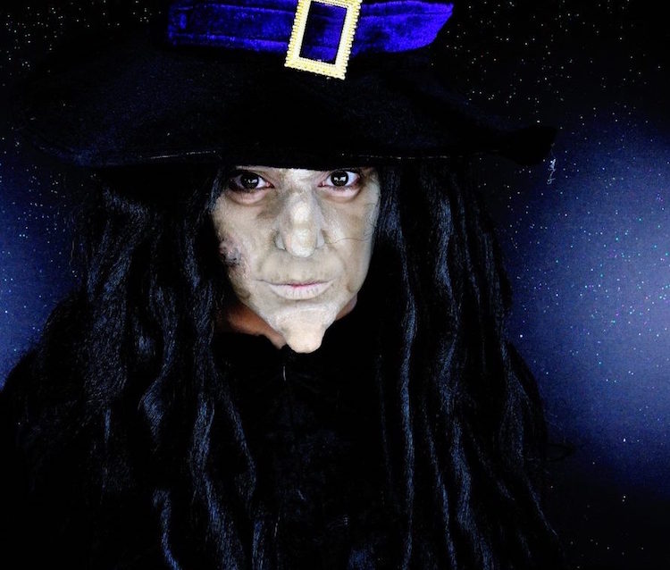 maquillage sorciere Halloween maquillage-réaliste-déguisement
