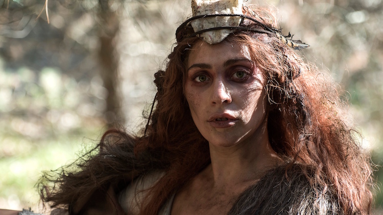 maquillage sorcière Halloween-sorcière-forêt