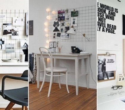 planche-tendance-idées-bureau-noir-blanc