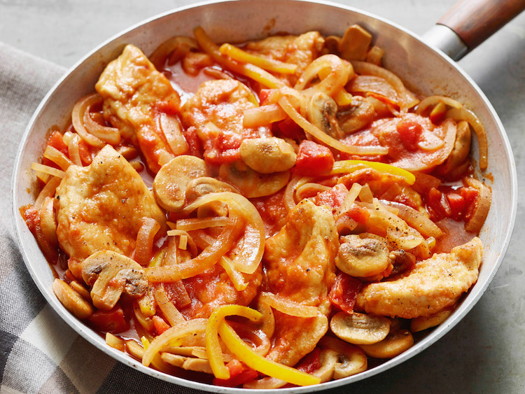 Poulet Marengo recette originale et improvisation pour revisiter le