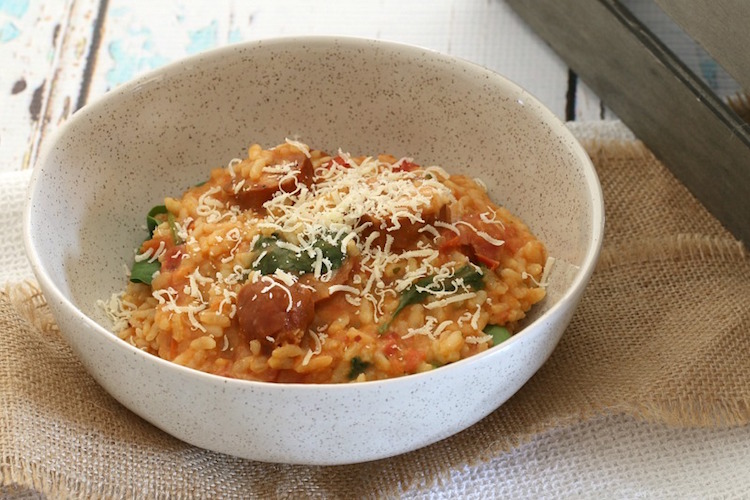 recette-risotto-thermomix-chorizo-tomates-épinards