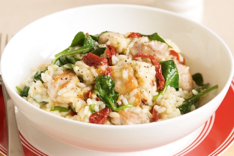 recette risotto thermomix poulet-tomates-seches-epinards
