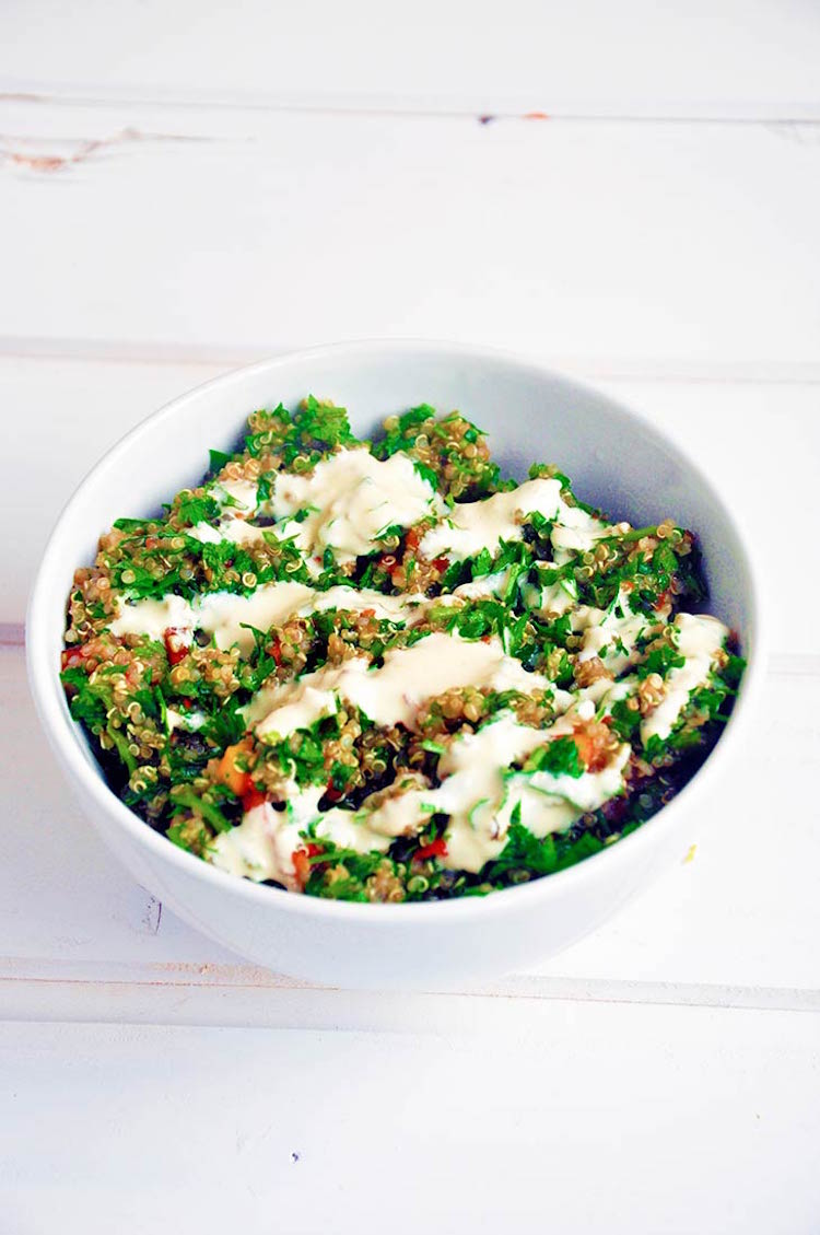 recette-taboulé-libanais-quinoa-sauce