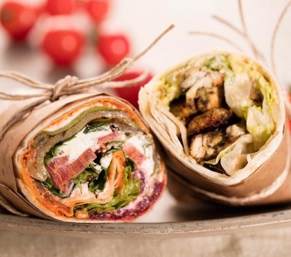 recette-wrap-préparation-pain-plat-idées-garnitures