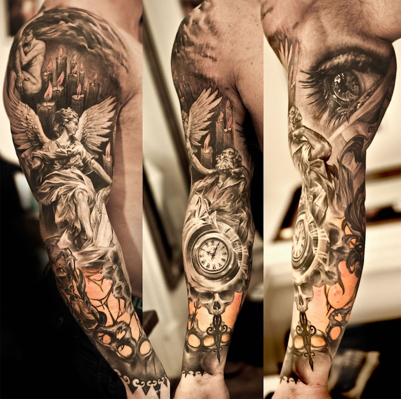 tatouage-3d-réaliste-motifs-religieux