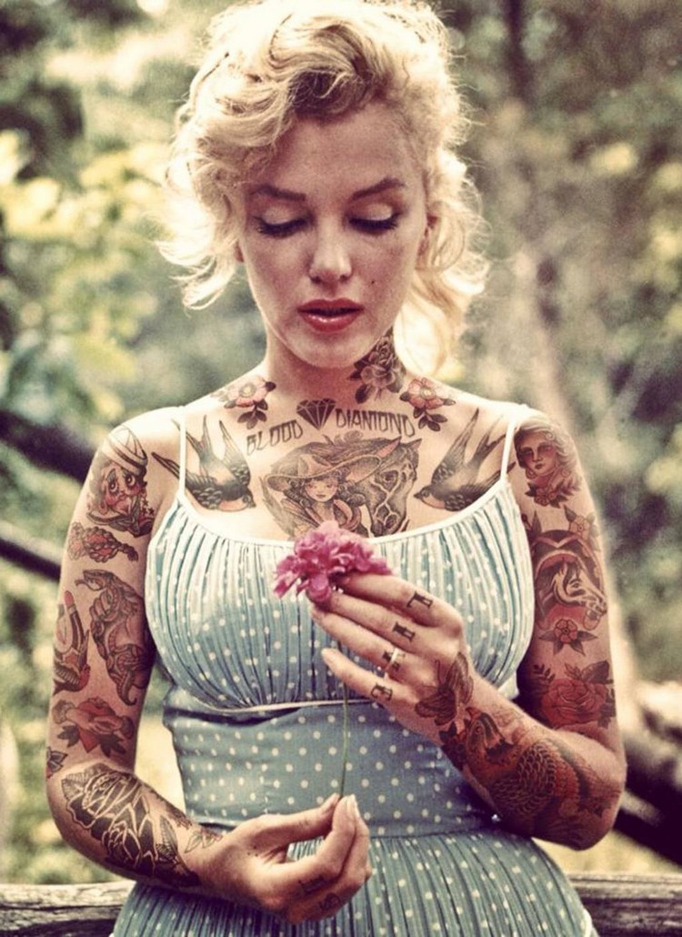 tatouage ange maryline idée astuces