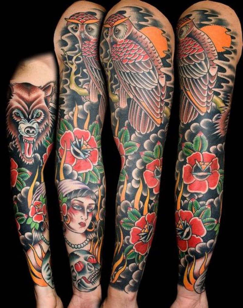 tatouage couleur homme tatouage couleur homme