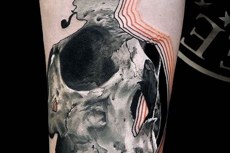 Tatouage tête de mort - 40+ idées memento mori tatouage en styles variés