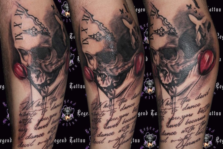Tatouage tête de mort - 40+ idées memento mori tatouage en styles variés