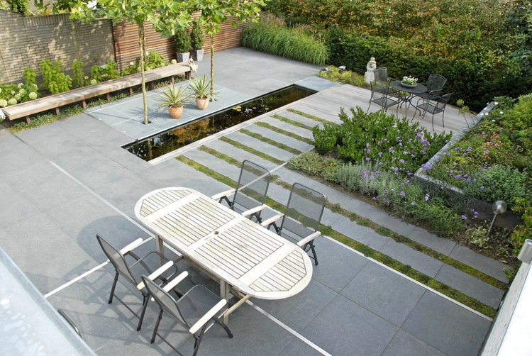 aménagement-jardin-paysager-moderne-terrasse-dalles-grises