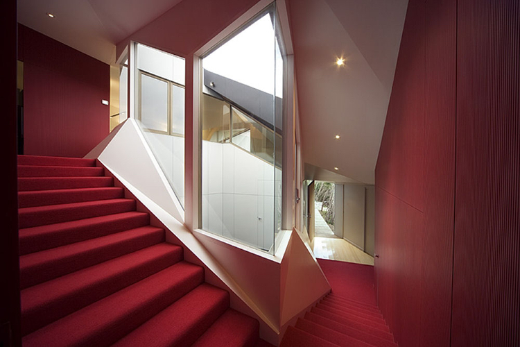 architecture-contemporaine-origami-intérieur-maison-Klein-bottle-Australie