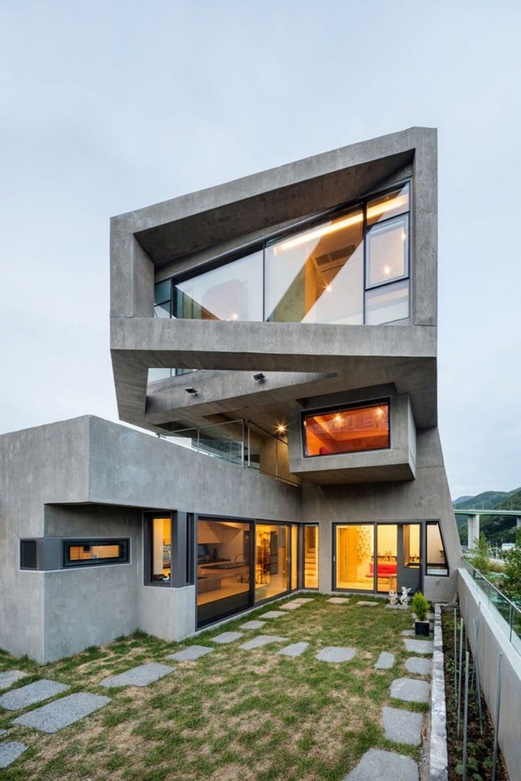architecture déconstructiviste maison-moderne