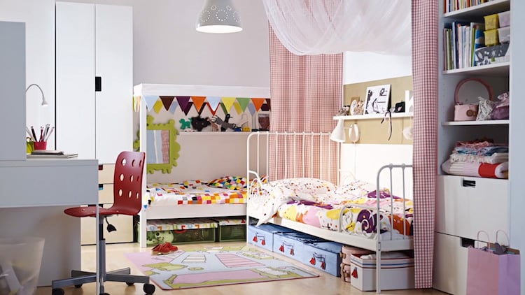 chambre enfant IKEA idées-lits-décoration