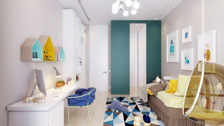 chambre-enfant-design-pratique-moderne-couleurs-vives