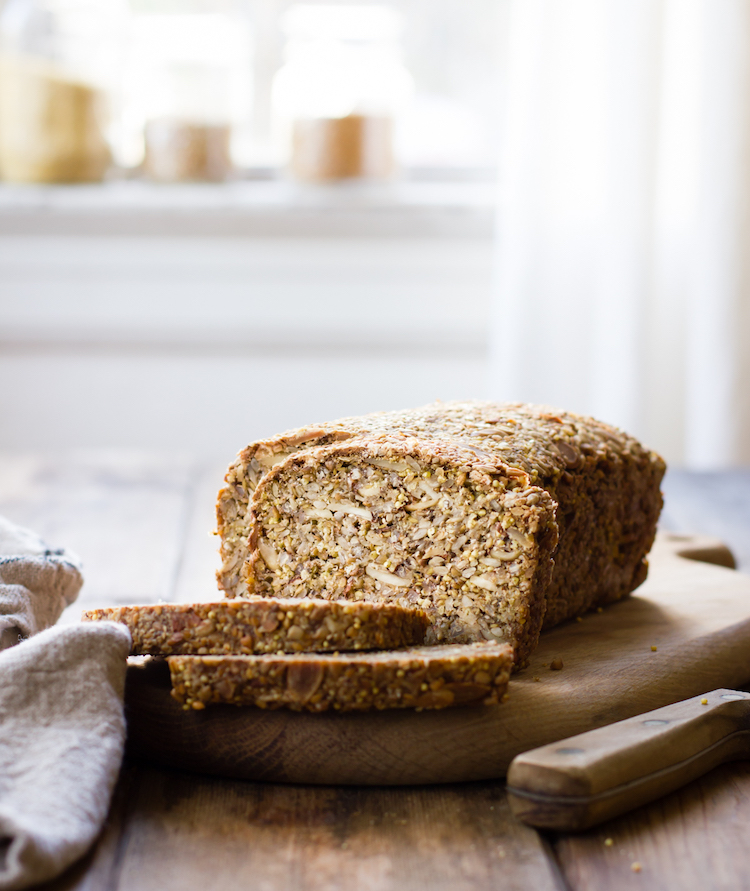 comment faire du pain sans gluten multi-grains-vegan