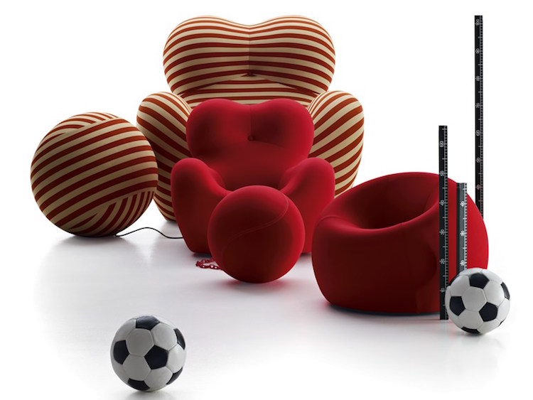 fauteuil pour enfant design boules-UP-Junior-B&B-Italia