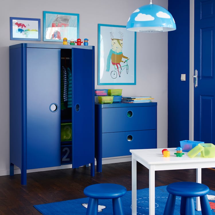 idées-chambre-enfant-IKEA-armoire-commode-Busunge