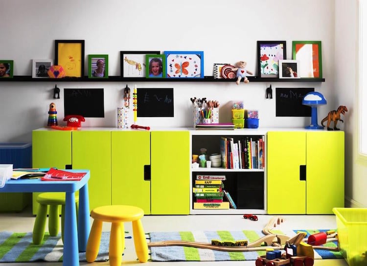 idées-chambre-enfant-IKEA-rangements-Stuva