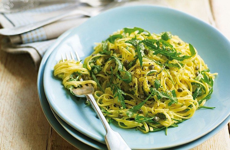 recette-pasta-jamie-oliver-courgette-spaghetti-végétalienne