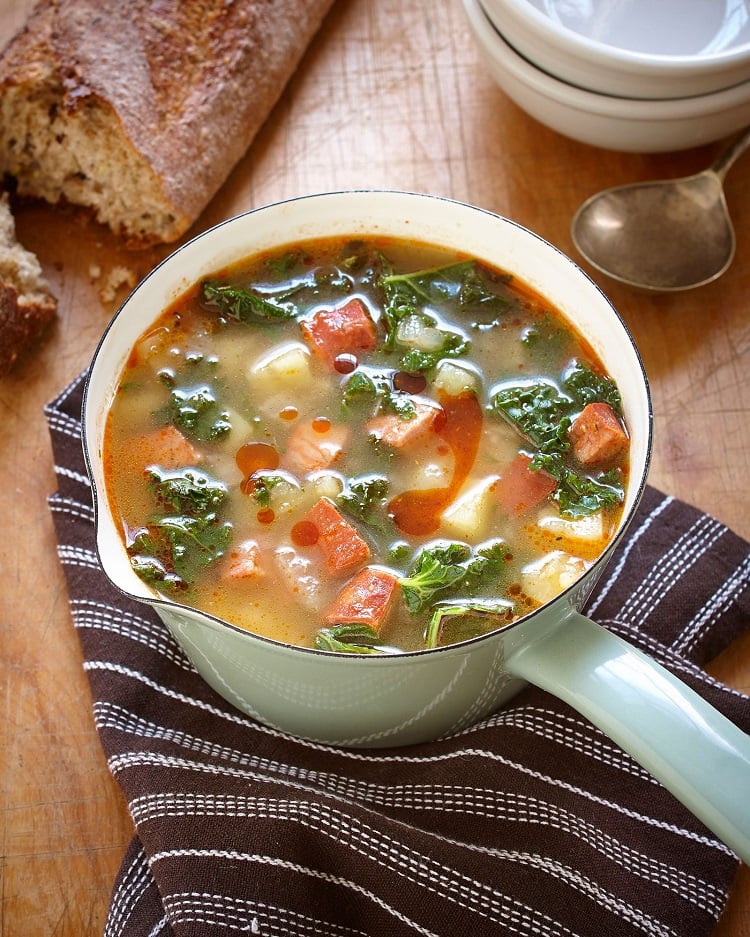recette portugaise soupe chou légumes