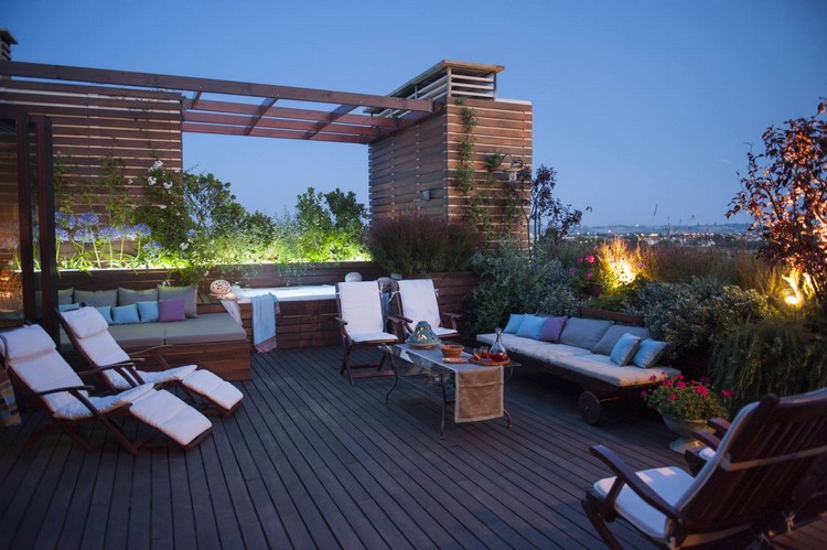 terrasses modernes aménagement-extérieur-vue-superbe-maison